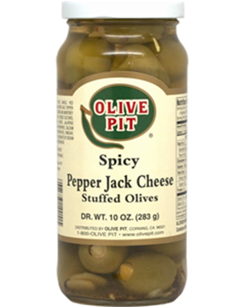 Olive Pit Pepper Jack Cheese Stuffed Spicy Olives 