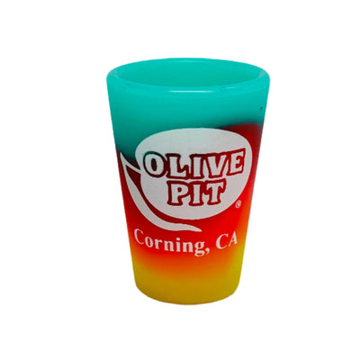 Olive Pit Silipint Shot Glass