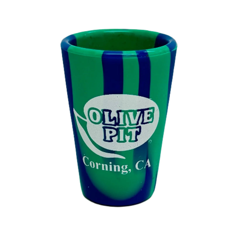 Olive Pit Silipint Shot Glass