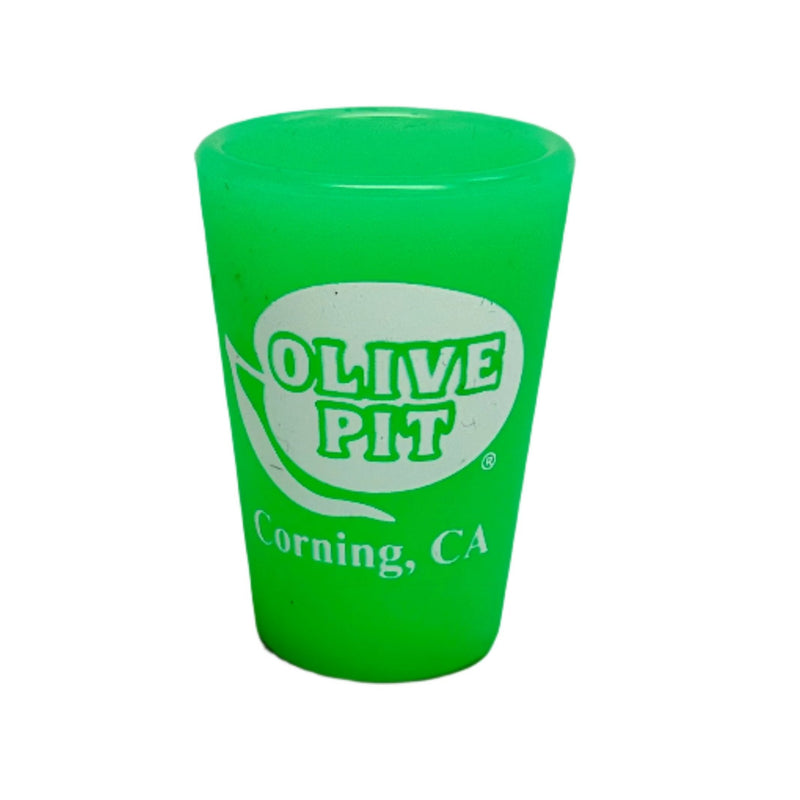 Olive Pit Silipint Shot Glass