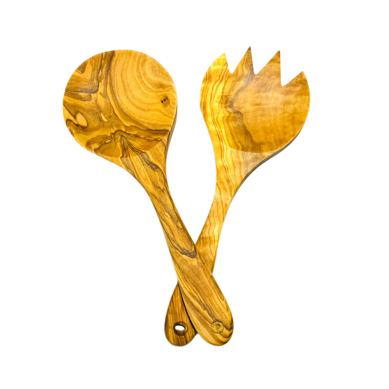 Olivewood Salad Servers