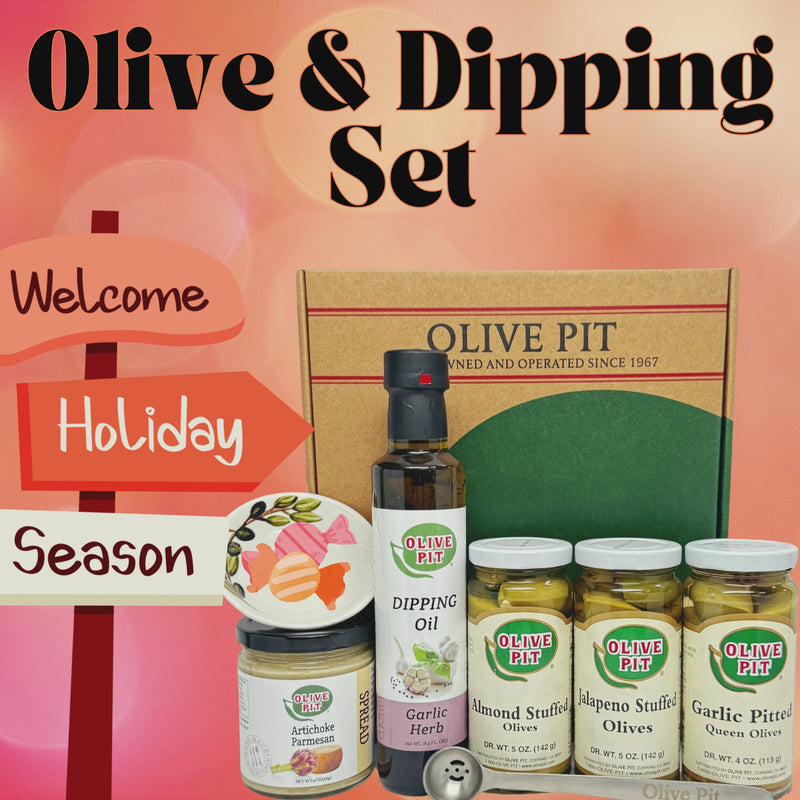 Olive & Dipping Set Gift Box