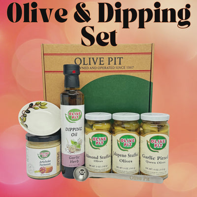 Olive & Dipping Set Gift Box